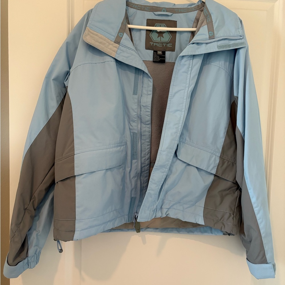 Tactic Women's Blue and Gray Jacket size m